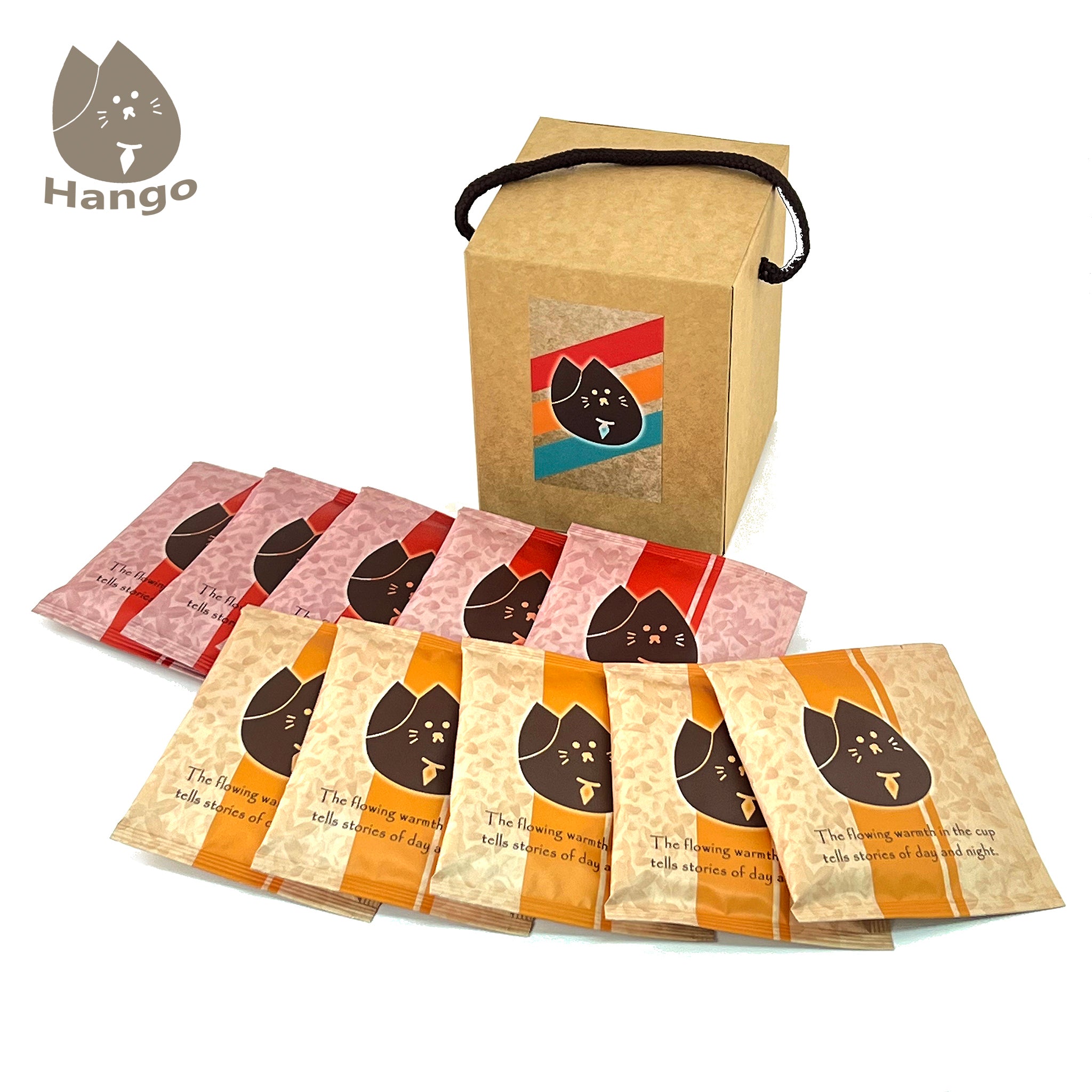 【掛貓】紅帶濾掛咖啡包＊5包 + 黃帶濾掛咖啡包＊5包